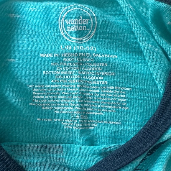 2 Pk Boys Wonder Nation Beach Ready Sun Daze Tank Top   (Sleeveless) size 10/12 - Picture 5 of 5